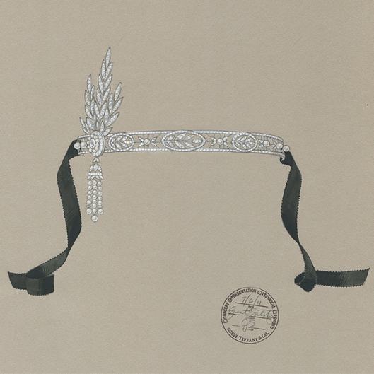 Sketch-for-the-Savoy-headpiece-from-The-Great-Gatsby-Collection